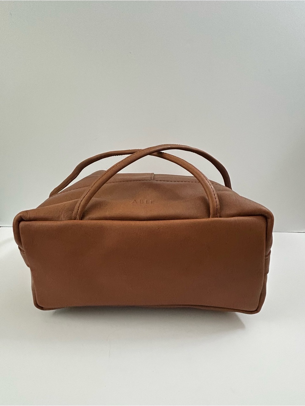 ABLE April Leather convertible backpack bag - Picture 7 of 13